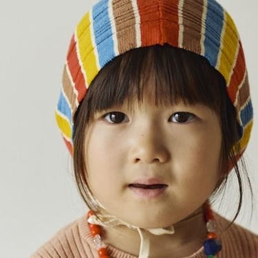 süß ジュース Multi Border Bonnet 0001-0103
