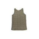 ★2024SS★MOUN TEN. マウンテン swim tanktop khaki check MW04-1149
