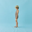 ★2024SS★MOUN TEN. マウンテン swim tanktop khaki check MW04-1149
