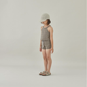 MOUN TEN. マウンテン swim shorts khaki check MW06-1151 MW06-1748