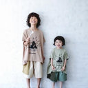 ★40%OFF★2024SS★michirico ミチリコ Cordura nylon three pocket pants カーキ MR24SS-27(kids)