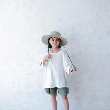 ★40%OFF★2024SS★michirico ミチリコ Cordura nylon three pocket pants カーキ MR24SS-27(kids)
