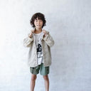 ★40%OFF★2024SS★michirico ミチリコ Cordura nylon three pocket pants カーキ MR24SS-27(kids)