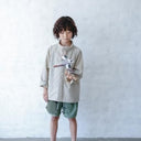 ★40%OFF★2024SS★michirico ミチリコ Cordura nylon three pocket pants カーキ MR24SS-27(kids)
