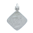 松尾ミユキ タオルハンカチ Matsuo Miyuki Cat Face Towel Light Gray 110282
　