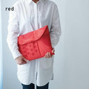 392 plusm サンキューニ プリュスエム quilting clutch bag M maru キルティング クラッチバッグ  PC/ノートパソコンケース Q153