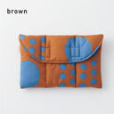 392 plusm サンキューニ プリュスエム quilting clutch bag M maru キルティング クラッチバッグ  PC/ノートパソコンケース Q153