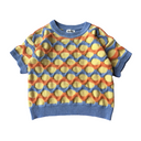 ★40%0FF★2024SS★MABLI マブリ Tonnau Tee MYCB MELON/YUZU/CHAMBRAY BLUE  MAB487