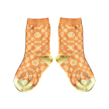 ★50%OFF★2024SS★MABLI マブリ BRITHLEN SOCKS MNYZ MELON/YUZU MAB527