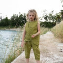 ★40%OFF★2024SS★Hello Lupo ハロールポ Aoi Gilet Matcha Quadri