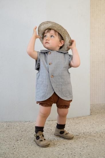 ★40%OFF★2024SS★Hello Lupo ハロールポ Aoi Gilet Pixel Cot