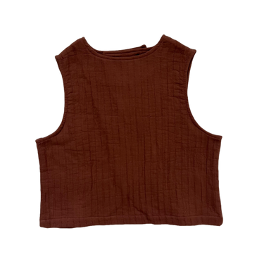 ★40%OFF★2024SS★Hello Lupo ハロールポ Aoi Gilet Cinnamon