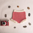 ★40%OFF★2024SS★Birinit Petit ビリニット Red stripe bloomer short Braguita rayas rojas 240201115