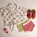 ★40%OFF★2024SS★Birinit Petit ビリニット Red stripe bloomer short Braguita rayas rojas 240201115