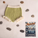 ★40%OFF★2024SS★Birinit Petit Pistachio stripe bloomer short Braguita rayas  pistacho 240201112
