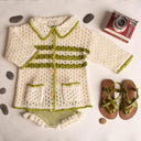 ★40%OFF★2024SS★Birinit Petit Pistachio stripe bloomer short Braguita rayas  pistacho 240201112