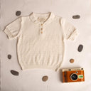 ★40%0FF★2024SS★Birinit Petit White short sleeve Biri sweater Jersey Biri manga corta crudo 240201122