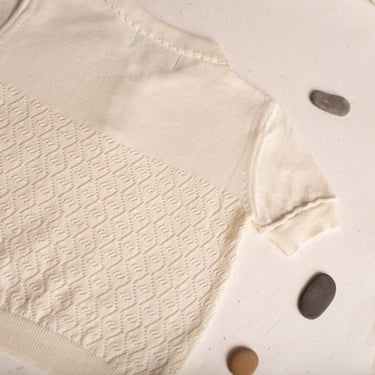 ★40%0FF★2024SS★Birinit Petit White short sleeve Biri sweater Jersey Biri manga corta crudo 240201122