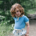 ★40%0FF★2024SS★Birinit Petit Blue short sleeve Biri sweater Jersey Biri manga corta azul 240201124