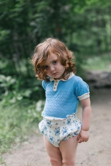 ★40%0FF★2024SS★Birinit Petit Blue short sleeve Biri sweater Jersey Biri manga corta azul 240201124