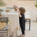 ★40%OFF★2024SS★1+in the family ワンモアインザ・ファミリー ADRIANO s/sleeve overall anthracite #456414131