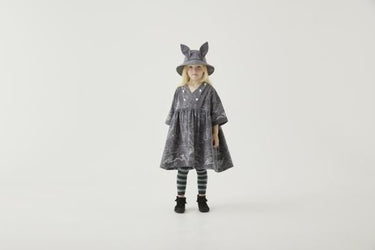 ★30%OFF★2024SS★eLfinFolk エルフィンフォルク Noctua Beast Bucket Hat gray elf-241A10