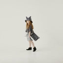 ★30%OFF★2024SS★eLfinFolk エルフィンフォルク Noctua Beast Bucket Hat gray elf-241A10