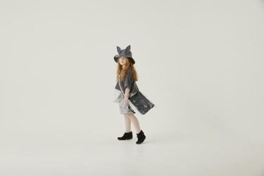 ★30%OFF★2024SS★eLfinFolk エルフィンフォルク Noctua Beast Bucket Hat gray elf-241A10