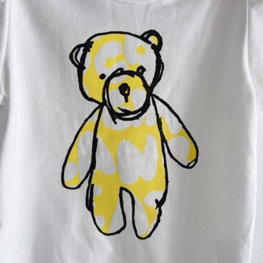 ★frankygrow BABY★frankygrow フランキーグロウ Bear Boby WHITE – YELLOW BEAR fgby23bb#01