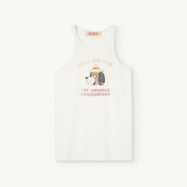 ★40%0FF★2024SS★The Animals Observatory TANK FROG KIDS+ T- SHIRT White_Billy the Dog S24023_245_CG