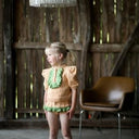 ★40%0FF★2024SS★Kalinka Kids カリンカキッズ Stella Sweater Marigold/Forest