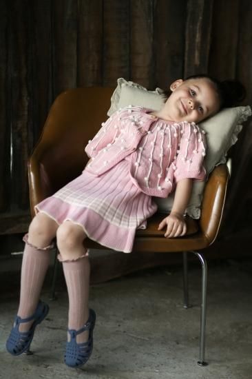 ★40%OFF★2024SS★Kalinka Kids カリンカキッズ Willow Skirt Dusty Pink