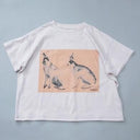 ★40%0FF★2024SS★michirico ミチリコ Rabbit T ライトピンク MR24SS-01 (kids/womens/mens)
