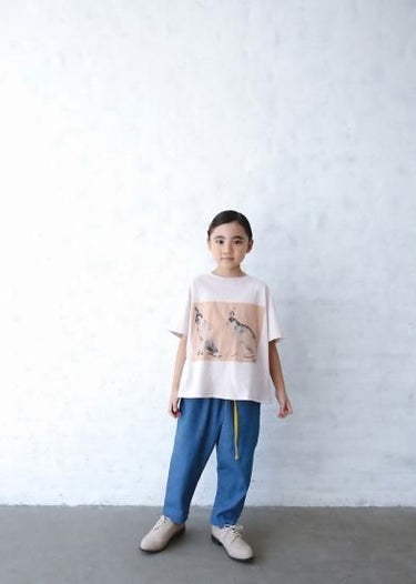 ★40%0FF★2024SS★michirico ミチリコ Rabbit T ライトピンク MR24SS-01 (kids/womens/mens)