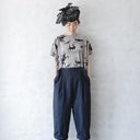 ★40%0FF★2024SS★michirico ミチリコ Souvenir  big T グレー MR24SS-10 (kids/womens)