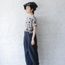 ★40%0FF★2024SS★michirico ミチリコ Souvenir  big T グレー MR24SS-10 (kids/womens)