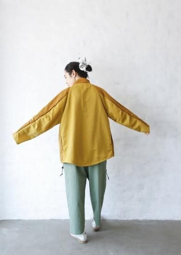 ★40%OFF★2024SS★michirico ミチリコ Cordura nylon overalls カーキ MR24SS-26(womens)
