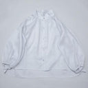 ★40%0FF★2024SS★michirico ミチリコ Organza shirts グレー MR24SS-31(womens)