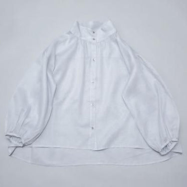 ★40%0FF★2024SS★michirico ミチリコ Organza shirts グレー MR24SS-31(womens)
