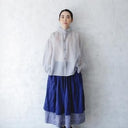★40%0FF★2024SS★michirico ミチリコ Organza shirts グレー MR24SS-31(womens)