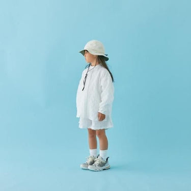 ★2024SS★MOUN TEN. マウンテン shirrng half pants white MP55C-1506