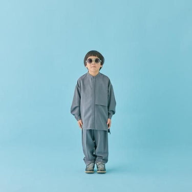 MOUN TEN. マウンテン polyester canapa 1tuck pants charcoal MP56-1502