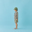 ★2024SS★MOUN TEN. マウンテン stretch board shorts khaki MP64-1344 MP64-1750