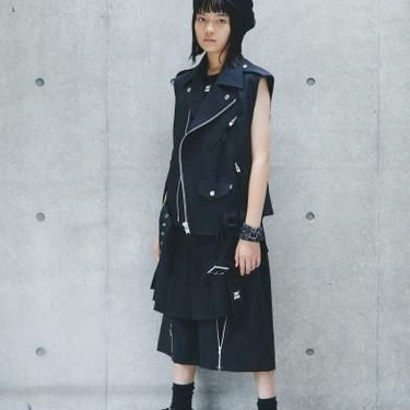 ★GRIS BLACK★GRIS グリ Bum Flap Black GRBK24SS-SK001