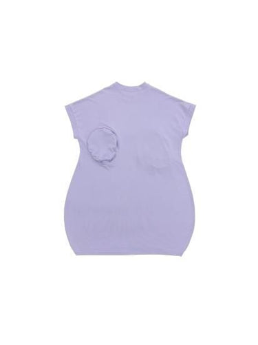 ★40%OFF★2024SS★UNIONINI ユニオニーニ ◯△ tee dress purple OP-090