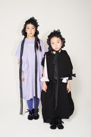 ★40%OFF★2024SS★UNIONINI ユニオニーニ ◯△ tee dress purple OP-090