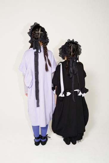 ★40%OFF★2024SS★UNIONINI ユニオニーニ ◯△ tee dress purple OP-090