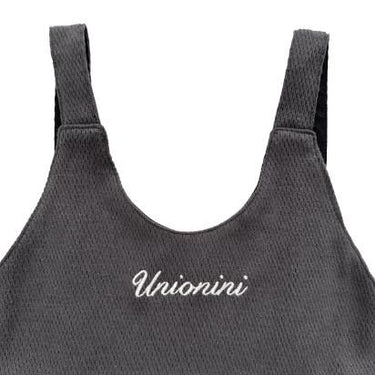 ★40%0FF★2024SS★UNIONINI ユニオニーニ honeycomb camisole charcoalgray CS-074