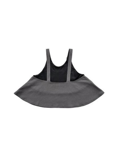 ★40%0FF★2024SS★UNIONINI ユニオニーニ honeycomb camisole charcoalgray CS-074