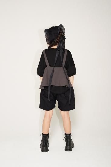 ★40%0FF★2024SS★UNIONINI ユニオニーニ honeycomb camisole charcoalgray CS-074